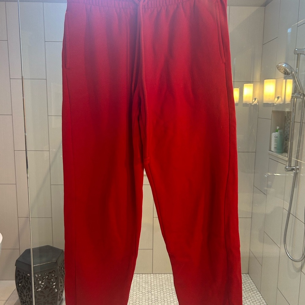 TNA Vibrant Red Men's Joggers